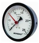 160MM Arkadan Balantl Pano Tip Paslanmaz Hassas Gliserinli Manometre 