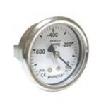 63MM Arkadan Balantl PanoTip Metal Gvde Genel Amal Vakummetre 